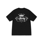 Stussy Logo Marque Noir Durer T-Shirt