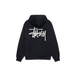 Stussy Marque Capuche Basique Noir Pull