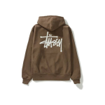Stussy Marque Capuche Basique Marron Pull