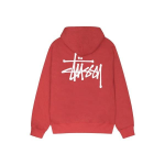 Stussy Logo Marque Capuche Rouge Pull
