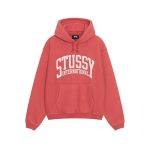 Stussy Marque Capuche International Rouge Pull