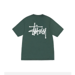 Stussy Logo Big Half Marque Vert T-Shirt