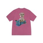 Stussy Half Marque Tuff Stuff Rose T-Shirt