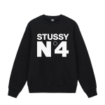 Stussy Marque N4 Basique Noir Sweatshirt