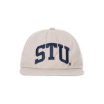 Stussy Logo Marque STU Beige Casquette